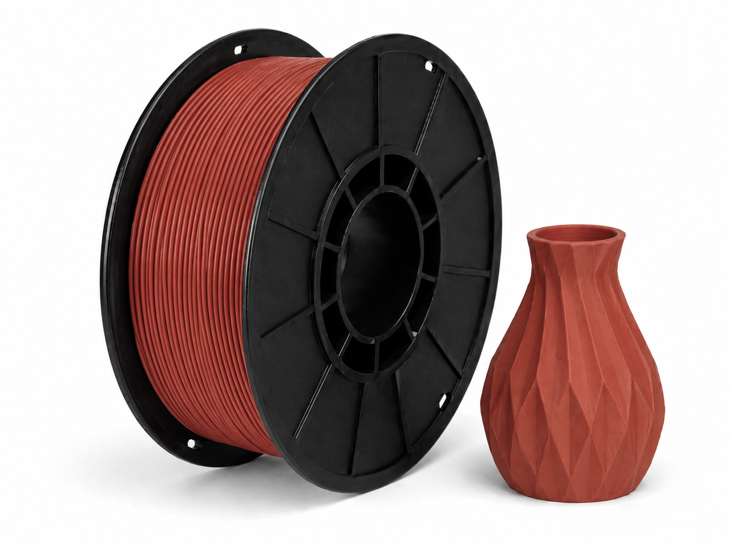 פילמנט PLA Matte - Matte Clay Red