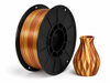 פילמנט PLA Silk - Gold/Copper — סליל ודוגמת הדפסה