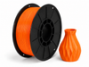 פילמנט PETG - Orange — סליל ודוגמת הדפסה