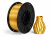 פילמנט PLA Silk - Gold — סליל ודוגמת הדפסה