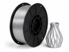 פילמנט PLA Silk - Silver — סליל ודוגמת הדפסה